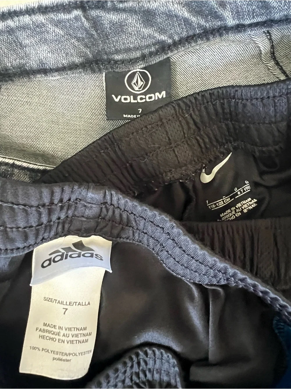 Nike Boys Size 7 Shorts and Shirts
